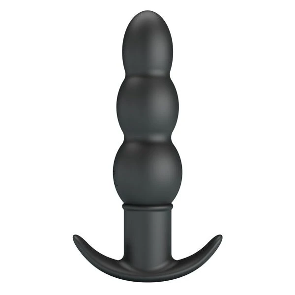 Anal Toys Pretty Love Aeaeas vibrerende anaalplug siliconen zwart