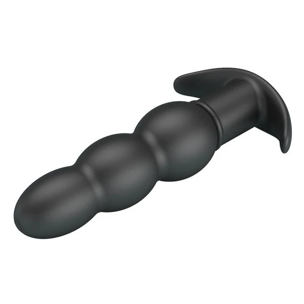 Anal Toys Pretty Love Aeaeas vibrerende anaalplug siliconen zwart