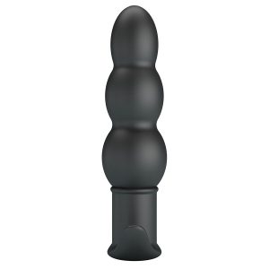 Anal Toys Pretty Love Aeaeas vibrerende anaalplug siliconen zwart Anal Toys Pretty Love Aeaeas vibrerende anaalplug siliconen zwart - Afbeelding 3