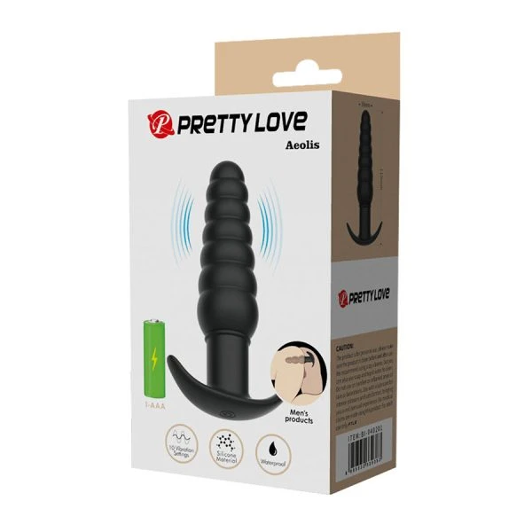 Anal Toys Pretty Love Aeolis Vibrerende Anaplug met 10 Standen Anal Toys Pretty Love Aeolis Vibrerende Anaplug met 10 Standen