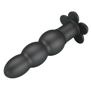 Anal Toys Pretty Love Jadier Trillende Anaalplug Silicone Zwart Anal Toys Pretty Love Jadier Trillende Anaalplug Silicone Zwart - Afbeelding 5