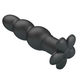 Anal Toys Pretty Love Jadier Trillende Anaalplug Silicone Zwart Anal Toys Pretty Love Jadier Trillende Anaalplug Silicone Zwart - Afbeelding 1