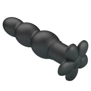 Anal Toys Pretty Love Jadier Vibrierender Analplug Silikon Schwarz