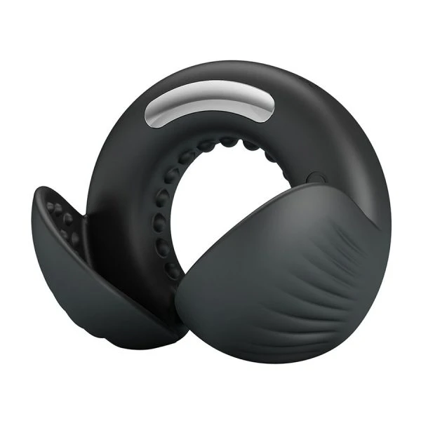 FOR HIM Pretty Love Quentin Penisring met testikelstimulator, siliconen