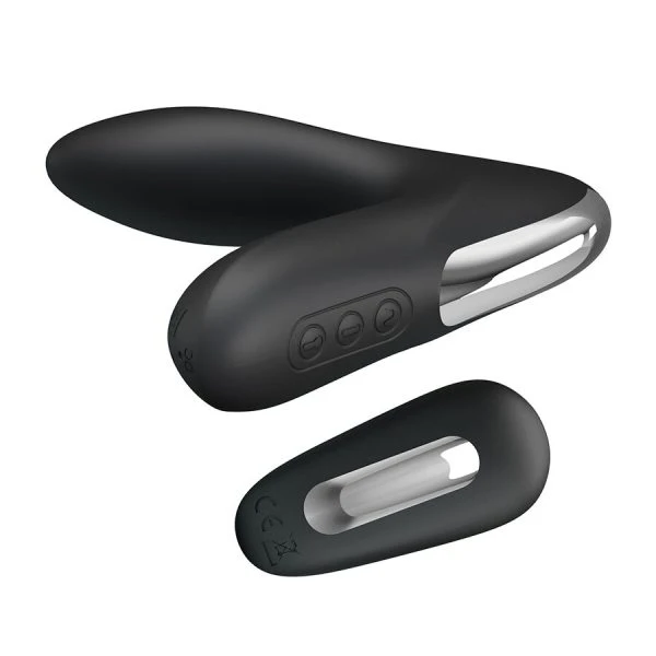 MR Play Prostaatmassageapparaat opblaasbaar met vibratie zwart