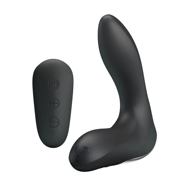 MR Play Prostaatmassageapparaat opblaasbaar met vibratie zwart