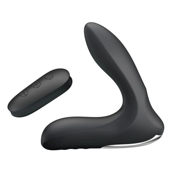 MR Play Prostaatmassageapparaat opblaasbaar met vibratie zwart