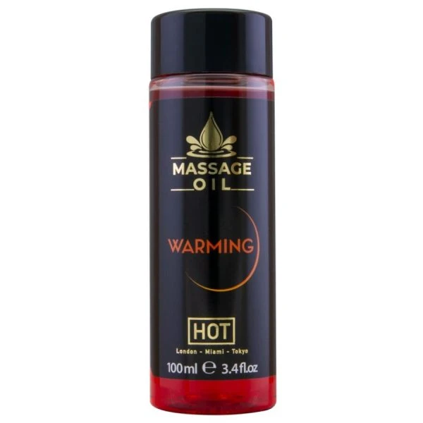 HOT Massageöl Wärmend 100 ml – wärmendes Öl für sinnliche Massagen