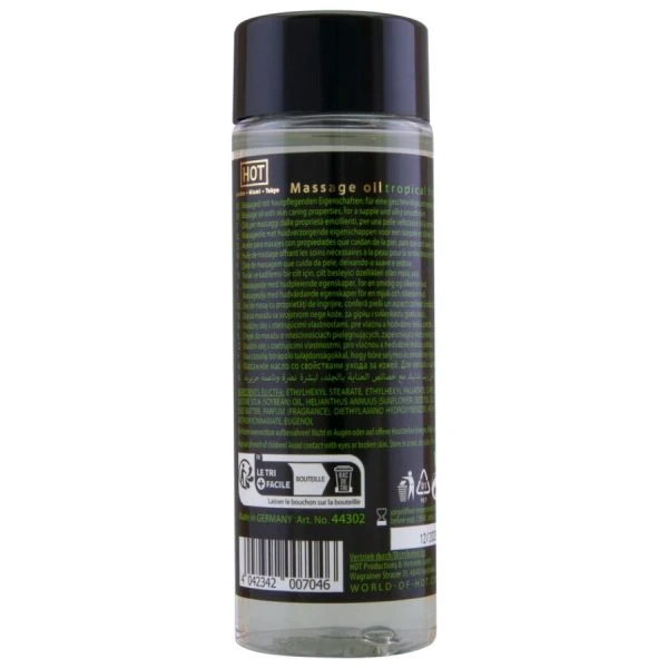 HOT Massageolie Tropische Vruchten 100 ml voor sensuele massages