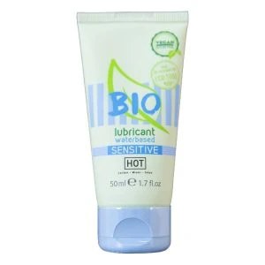 HOT Organic Water-Based Lubricant Sensitive 50 ml