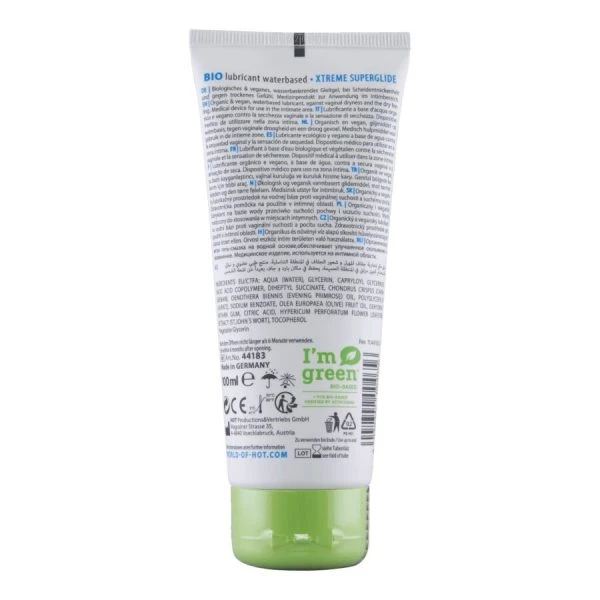 HOT Bio-glijmiddel op waterbasis Xtreme 100 ml