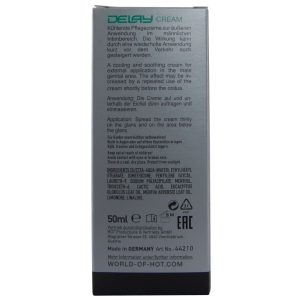 HOT Vertragingscrème met verkoelende natuur extracten 50 ml HOT Vertragingscrème met verkoelende natuur extracten 50 ml - Afbeelding 6