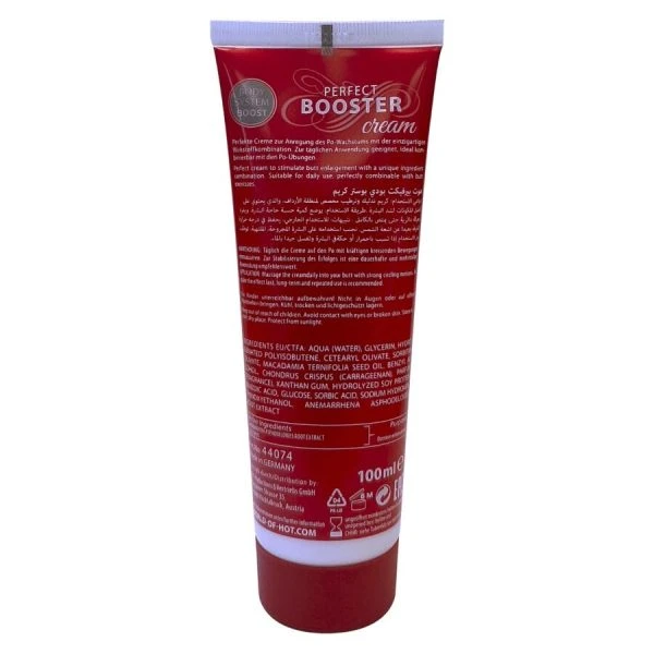 HOT XXL Po-Booster-Crème voor bilverstrakking 100 ml