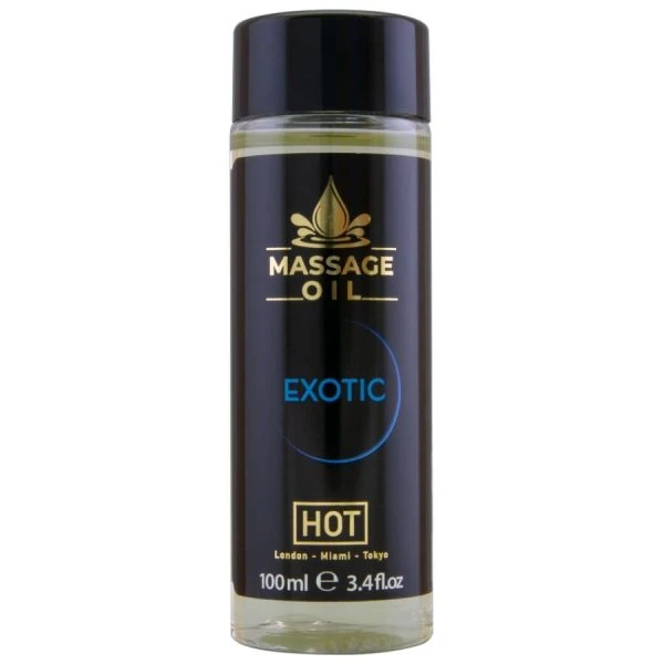 HOT Massageolie Exotisch-speciaal 100 ml voor zintuiglijke massages