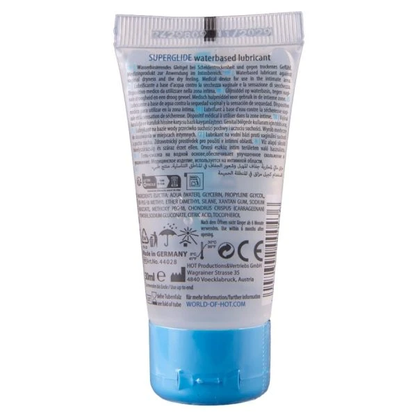HOT Superglide Liquid Pleasure glijmiddel op waterbasis