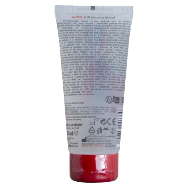 HOT verwarmend glijmiddel op waterbasis 100 ml HOT verwarmend glijmiddel op waterbasis 100 ml