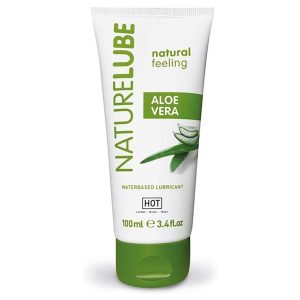 HOT glijmiddel op waterbasis met Aloë Vera 100 ml HOT glijmiddel op waterbasis met Aloë Vera 100 ml - Afbeelding 1