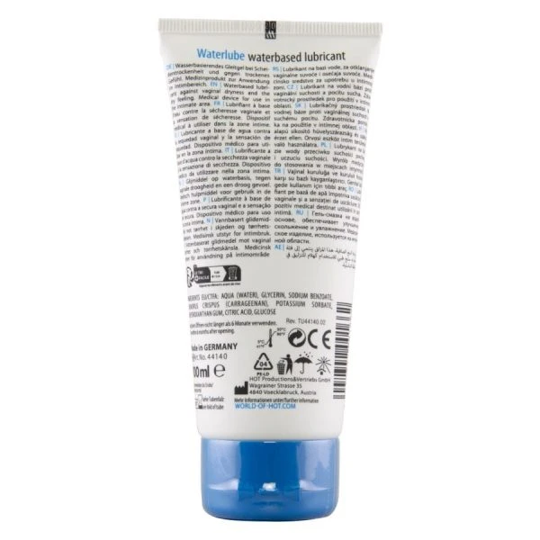 HOT glijmiddel op waterbasis met Alpenbronwater 100 ml HOT glijmiddel op waterbasis met Alpenbronwater 100 ml