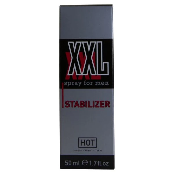 HOT XXL Spray voor mannen met Ginkgo, Ginseng en Aloë Vera 50 ml