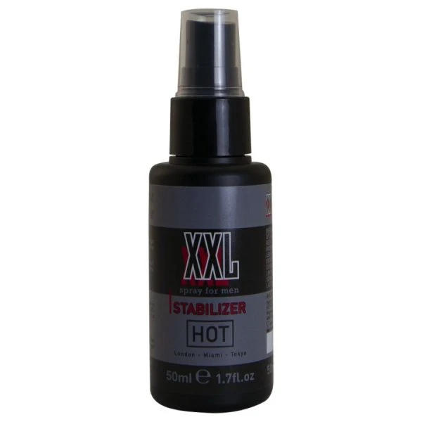 HOT XXL Spray voor mannen met Ginkgo, Ginseng en Aloë Vera 50 ml