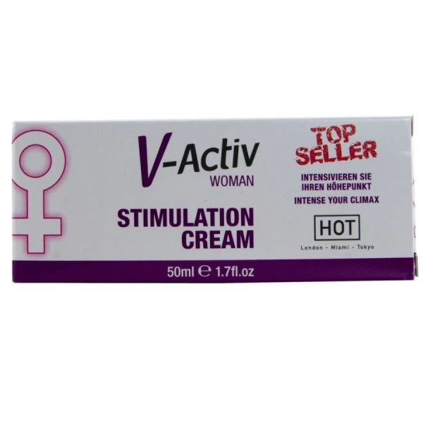HOT Stimulatiecrème voor vrouwen met etherische oliën, 50 ml HOT Stimulatiecrème voor vrouwen met etherische oliën, 50 ml