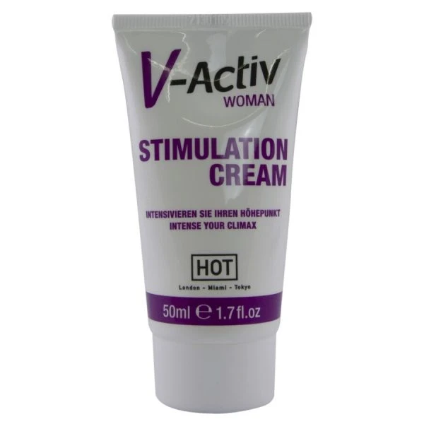 HOT Stimulatiecrème voor vrouwen met etherische oliën, 50 ml HOT Stimulatiecrème voor vrouwen met etherische oliën, 50 ml