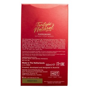 Hot Feromoon-spray voor vrouwen Twilight natuurlijk 50 ml Hot Feromoon-spray voor vrouwen Twilight natuurlijk 50 ml - Afbeelding 4
