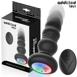 Addicted Toys Anale Vibrator met Stootfunctie en LED, 11,9 cm Addicted Toys Anale Vibrator met Stootfunctie en LED, 11,9 cm - Afbeelding 1