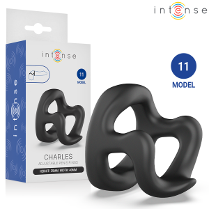 Intense FOR HIM Penisring Charles verstelbaar, H-vormig Intense FOR HIM Penisring Charles verstelbaar, H-vormig - Afbeelding 1