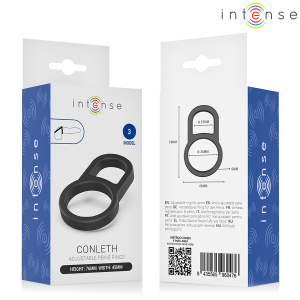 Intense FOR HIM Dubbele Penisring Conleth verstelbaar Model 3 Intense FOR HIM Dubbele Penisring Conleth verstelbaar Model 3 - Afbeelding 5