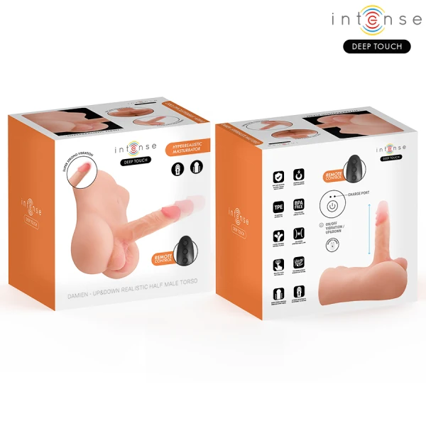 Intense Bodies & Masturbators Torso met Dildo en Trilling Intense Bodies & Masturbators Torso met Dildo en Trilling