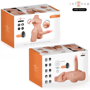 Intense Deep Touch Masturbator Torso met Anus en Dildo, Vibratie en Stootfunctie Intense Deep Touch Masturbator Torso met Anus en Dildo, Vibratie en Stootfunctie - Afbeelding 3