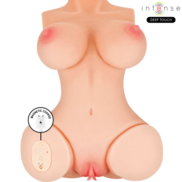 Intense Bodies & Masturbators Masturbator-Torso Deep Touch mit Vibration und Wärme
