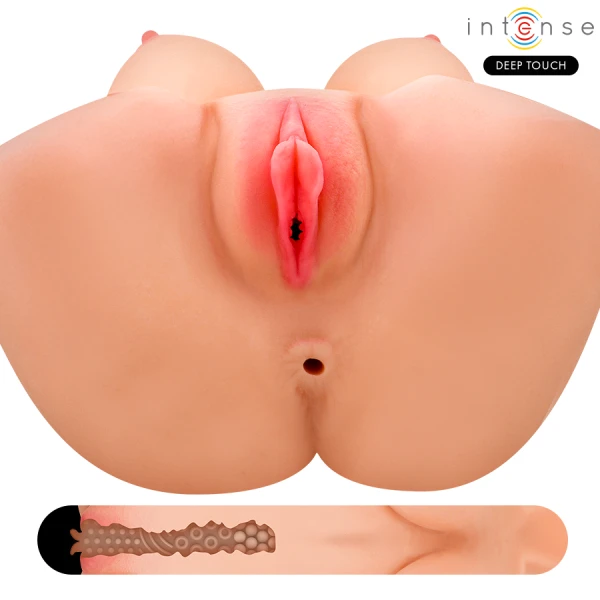 Intense Bodies & Masturbators Masturbator-Torso Deep Touch mit Vibration und Wärme