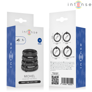 Intense FOR HIM Penisring-Set met 4 ringen Model 10 Intense FOR HIM Penisring-Set met 4 ringen Model 10 - Afbeelding 6