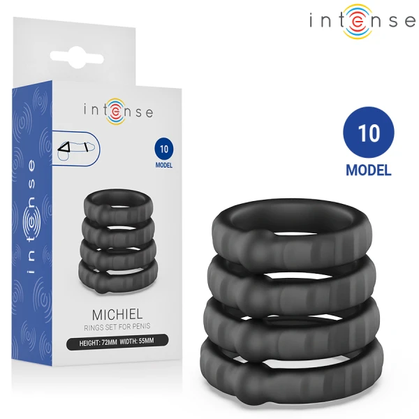 img_221103_a37fdd7acc15da4fe77b96630f9d4df1_1.png Intense FOR HIM Penisring-Set met 4 ringen Model 10