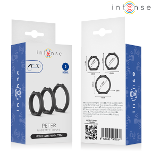 Intense FOR HIM Penisring-Set Peter 3-pack met 3 maten Intense FOR HIM Penisring-Set Peter 3-pack met 3 maten - Afbeelding 6