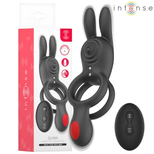 Intense FOR HIM Doppelvibrationsring Quinn mit Fernbedienung