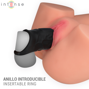 Intense FOR HIM Penisring met omhulsel en vibratie Sean Model 13 Intense FOR HIM Penisring met omhulsel en vibratie Sean Model 13 - Afbeelding 2