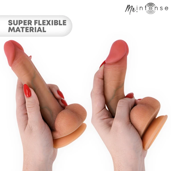 MR. Intense Dildos Silikon-Dildo Gary S mit Hoden 17,8 cm