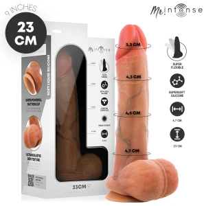 MR. Intense Dildos Silikon-Dildo Gary L mit Hoden 23 cm