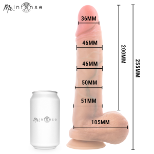 MR. Intense Dildos Gary XL ultrarealistischer Silikon-Dildo mit Hoden 25,5 cm – Bild 5