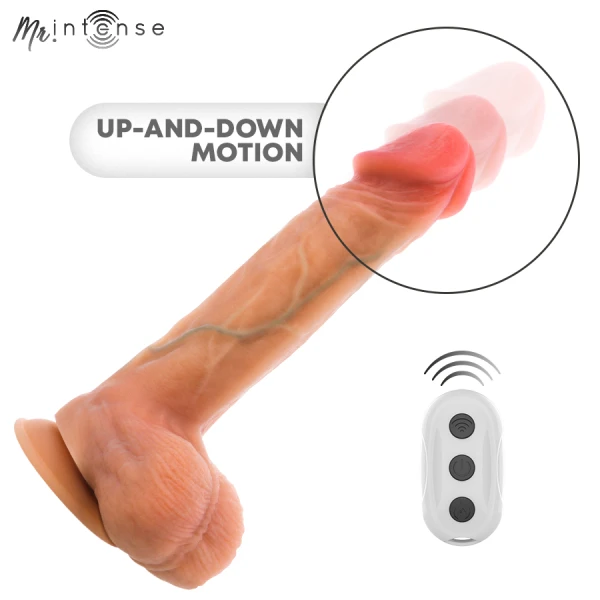MR. Intense High Tech Logan Vibrator Dildo met warmte-effect en afstandsbediening 20 cm MR. Intense High Tech Logan Vibrator Dildo met warmte-effect en afstandsbediening 20 cm