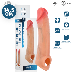 MR. Intense Penis Accessories Penishuls Simon M 14,5 cm Silicone MR. Intense Penis Accessories Penishuls Simon M 14,5 cm Silicone - Afbeelding 1