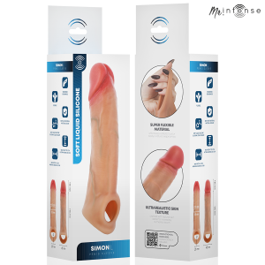 MR. Intense Penis Accessories Silikon-Penishülle Simon L 16 cm, 4,5 cm Durchmesser MR. Intense Penis Accessories Silikon-Penishülle Simon L 16 cm, 4,5 cm Durchmesser - Afbeelding 6