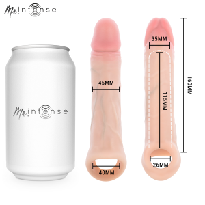MR. Intense Penis Accessories Silikon-Penishülle Simon L 16 cm, 4,5 cm Durchmesser MR. Intense Penis Accessories Silikon-Penishülle Simon L 16 cm, 4,5 cm Durchmesser - Afbeelding 5