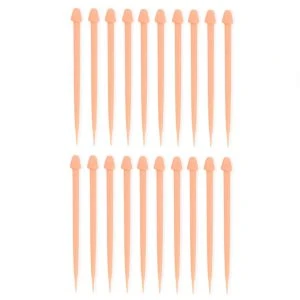 Diablo Picante Penis-Spiezen voor Vlees 20 Stuks