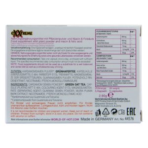 HOT Extra Lubido-capsule voor vrouwen – voedingssupplement 5 capsules HOT Extra Lubido-capsule voor vrouwen – voedingssupplement 5 capsules - Afbeelding 4