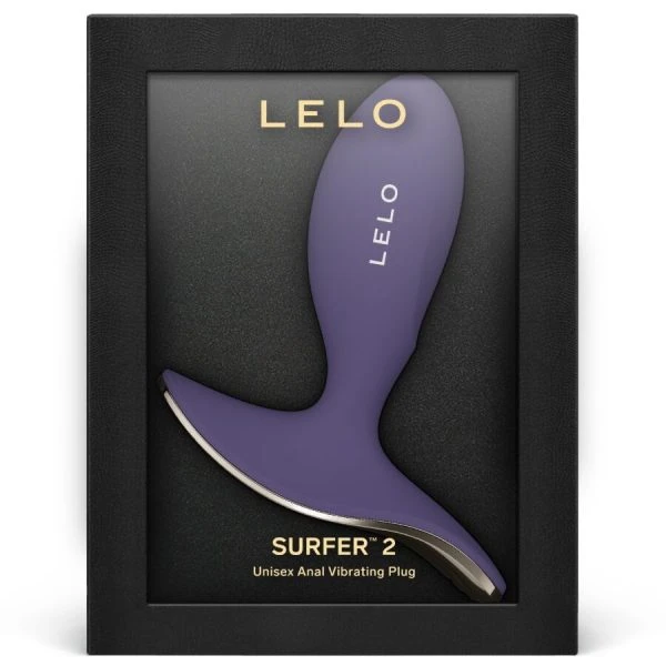 Lelo Surfer 2 Analvibrationsplug Cyber Purple