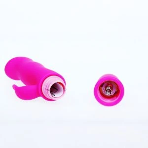 High Tech Pretty Love Vibrator Stimulator Blithe mit Klitorisreizer flieder